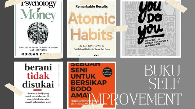 10 Buku Self-Improvement yang Wajib Dibaca Tahun Ini