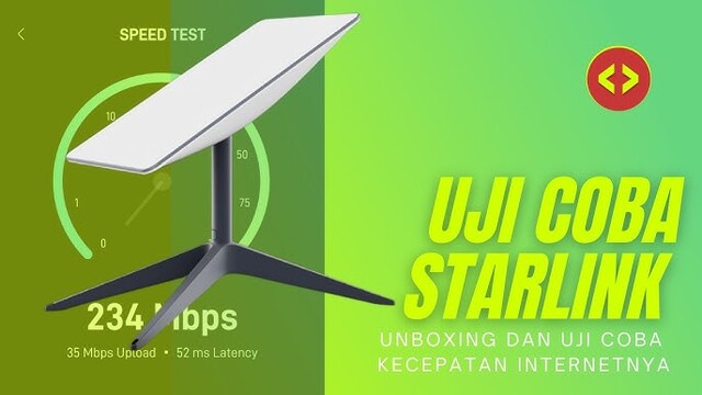 Review Kecepatan Internet Starlink